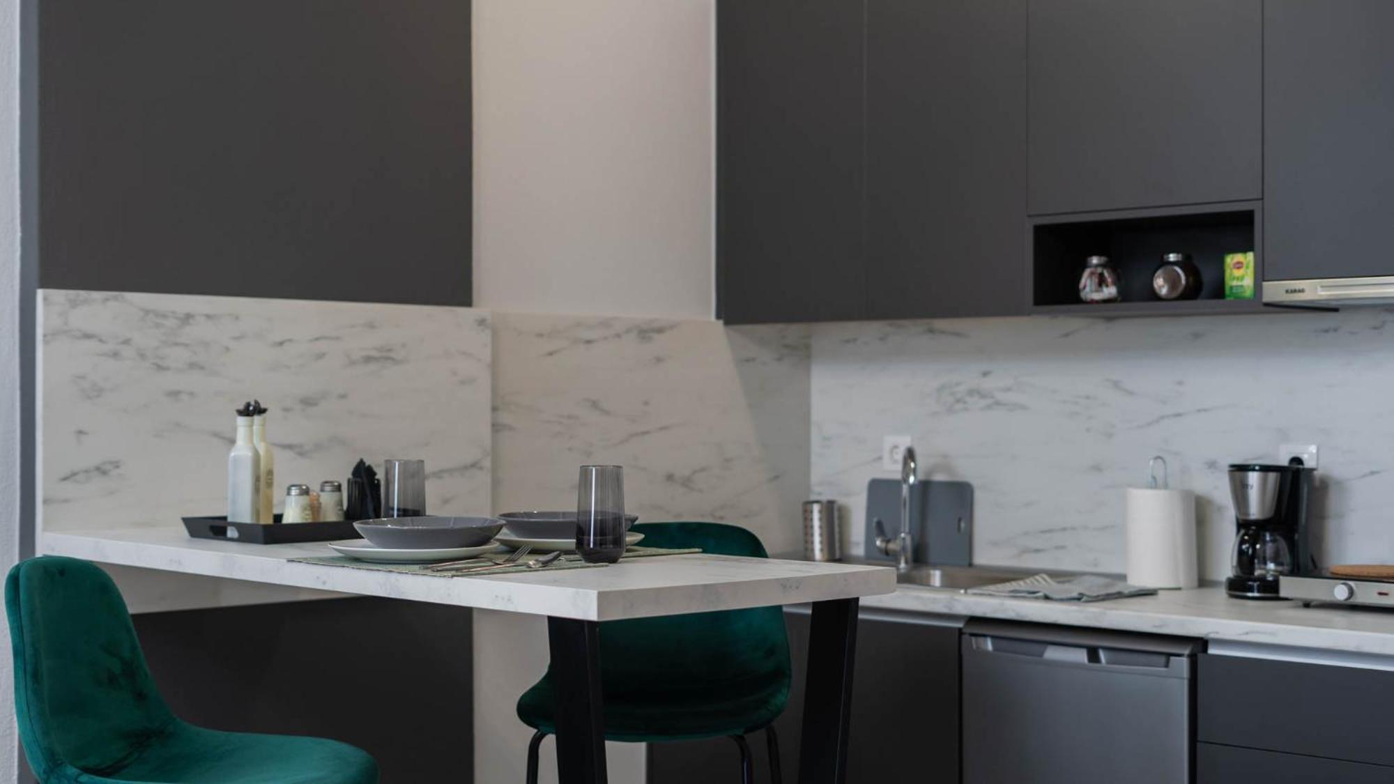 Alba Suite Apartment Каламбака Екстер'єр фото